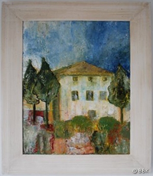 schilderij_palazzo toscane.JPG - Palazzo in Toscane, 50x60 cm